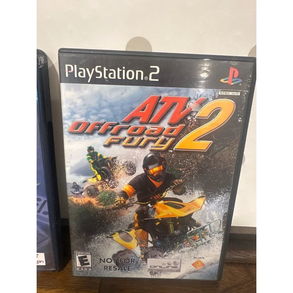 PS2 Game Lot Ultimate Board Game Collection & ATV Offroad Fury 2